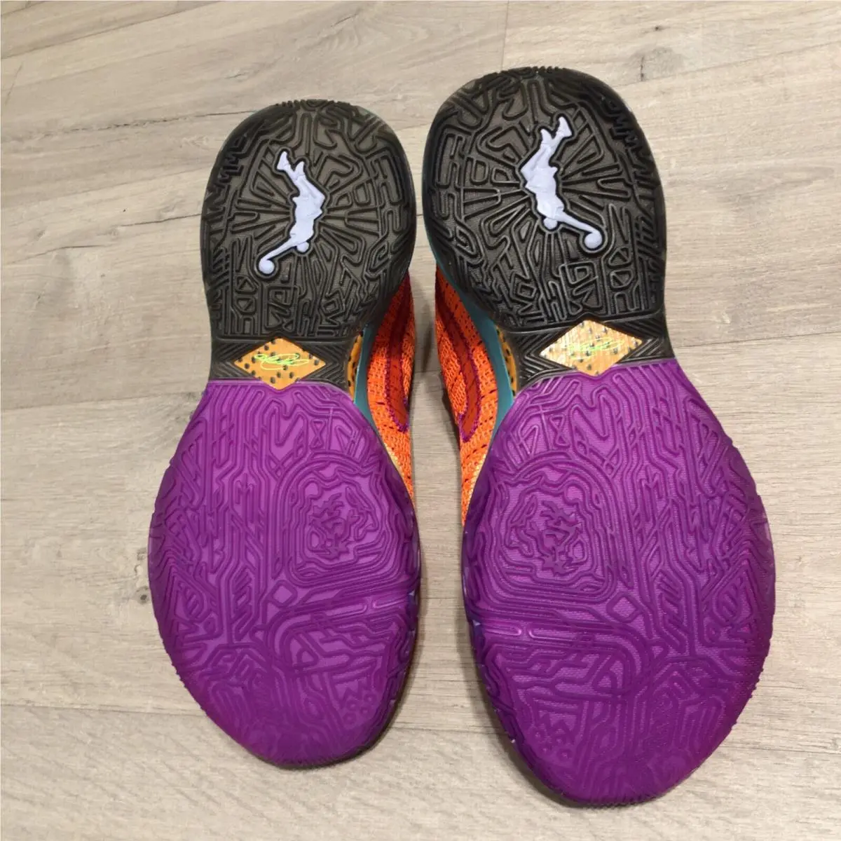 Nike shoes - Nike LeBron 20 - LeBron - DJ5423-800 - Total Orange/Vivid Purple/Green Strike/Hot Punch 4