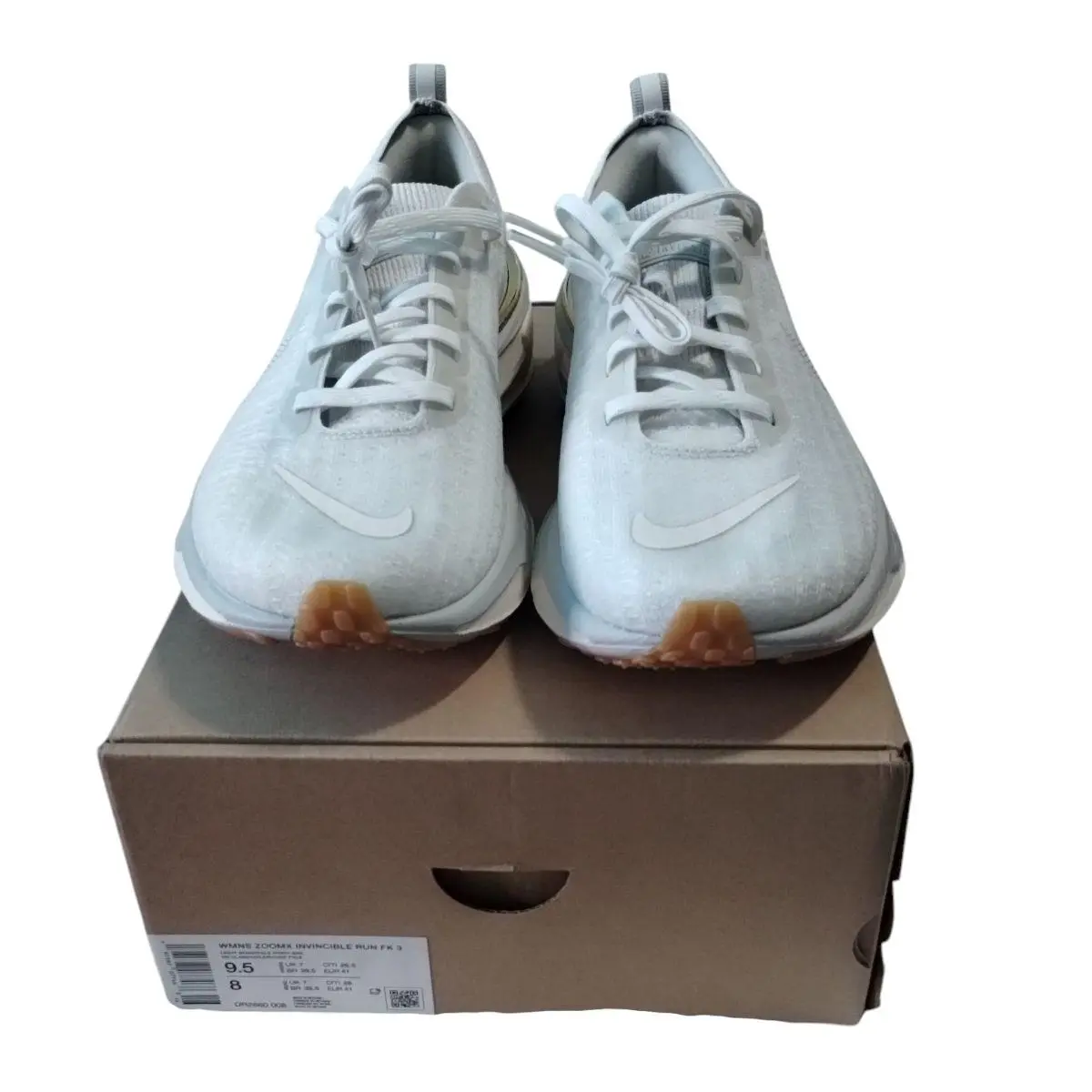 Nike shoes - Nike ZoomX Invincible - ZoomX Invincible - DR2660 008 - Light Bone/Pale Ivory-Sail (UPC: 197597077468) 0