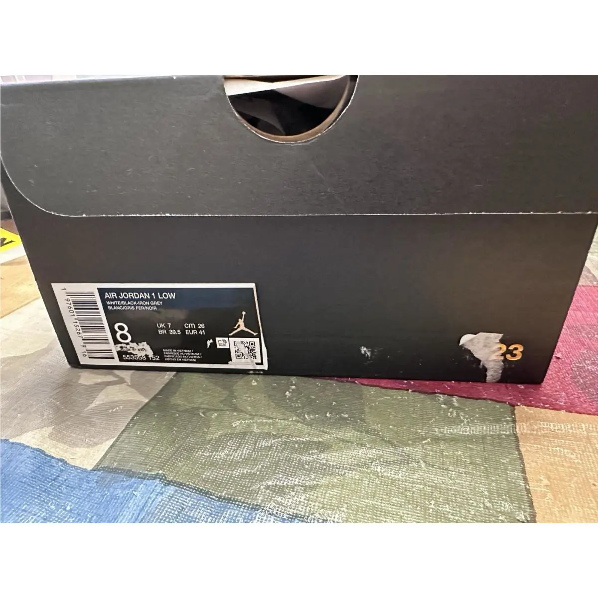Nike shoes - Nike Air Jordan 1 Low - 553558-152 - White 10