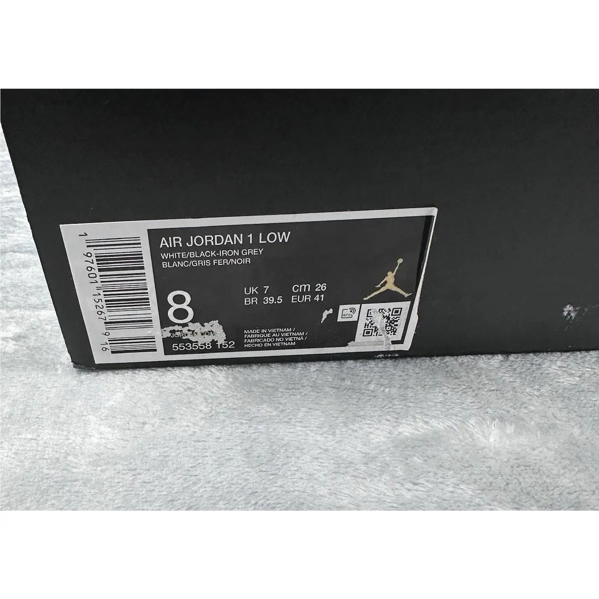 Nike shoes - Nike Air Jordan 1 Low - 553558-152 - White 0