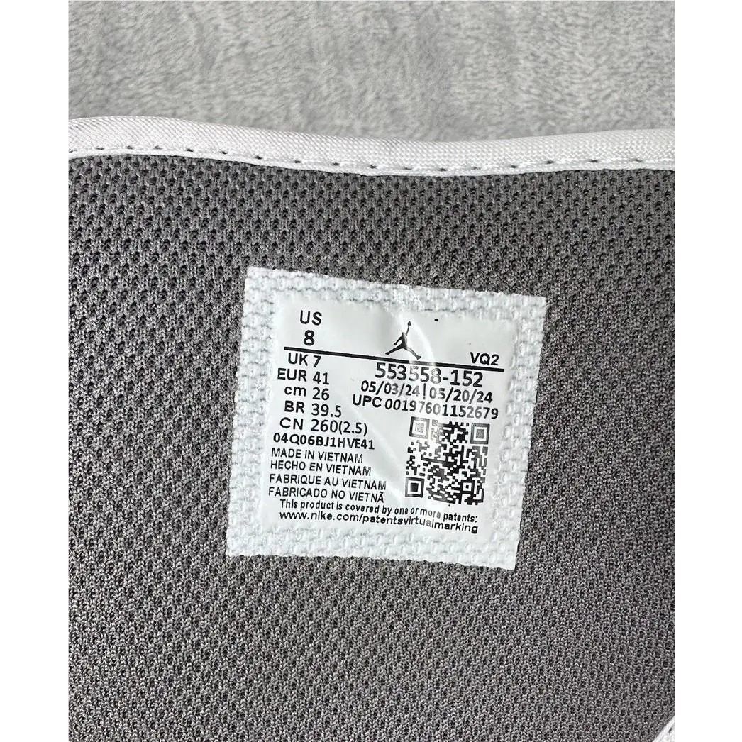 Nike shoes - Nike Air Jordan 1 Low - 553558-152 - White 7