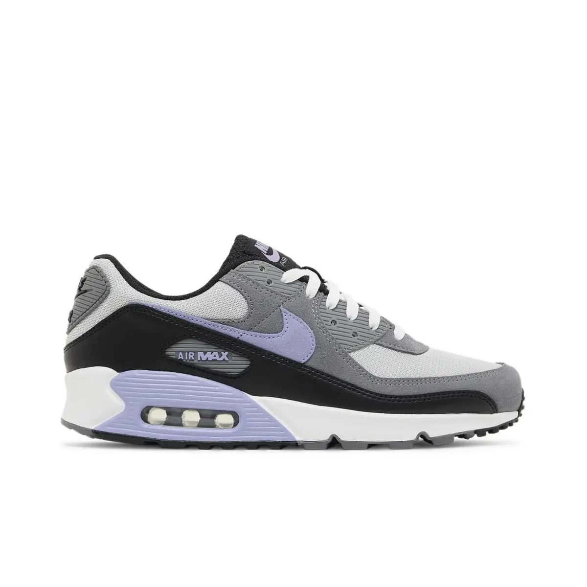 Nwob Nike Air Max 90 Light Thistle Black Grey DM0029-014 Sz 12