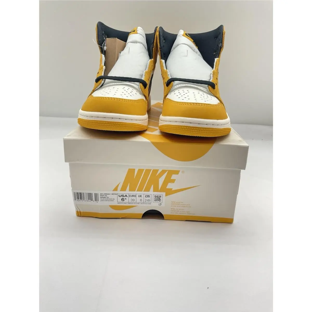 Nike shoes - Air Jordan 1 - Air - DZ5485-701 - Yellow, Manufacturer: Yellow Ochre/Black/Sail 6