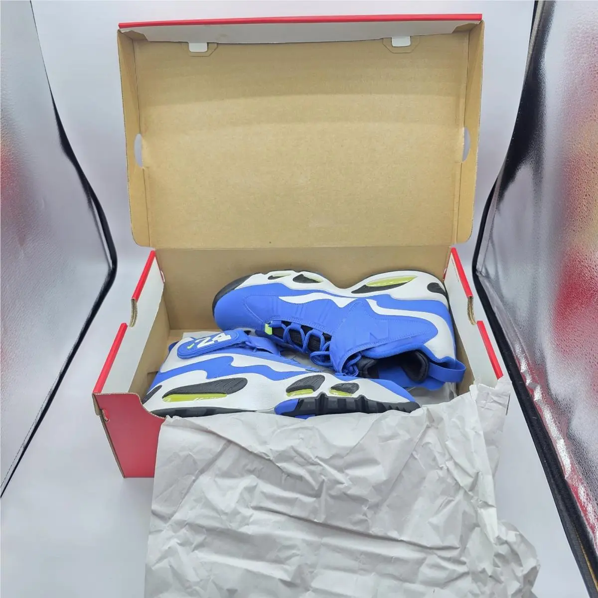 Nike shoes - Nike Air Griffey Max - Air Griffey Max - DJ5161-400 - Blue Black Volt White 16