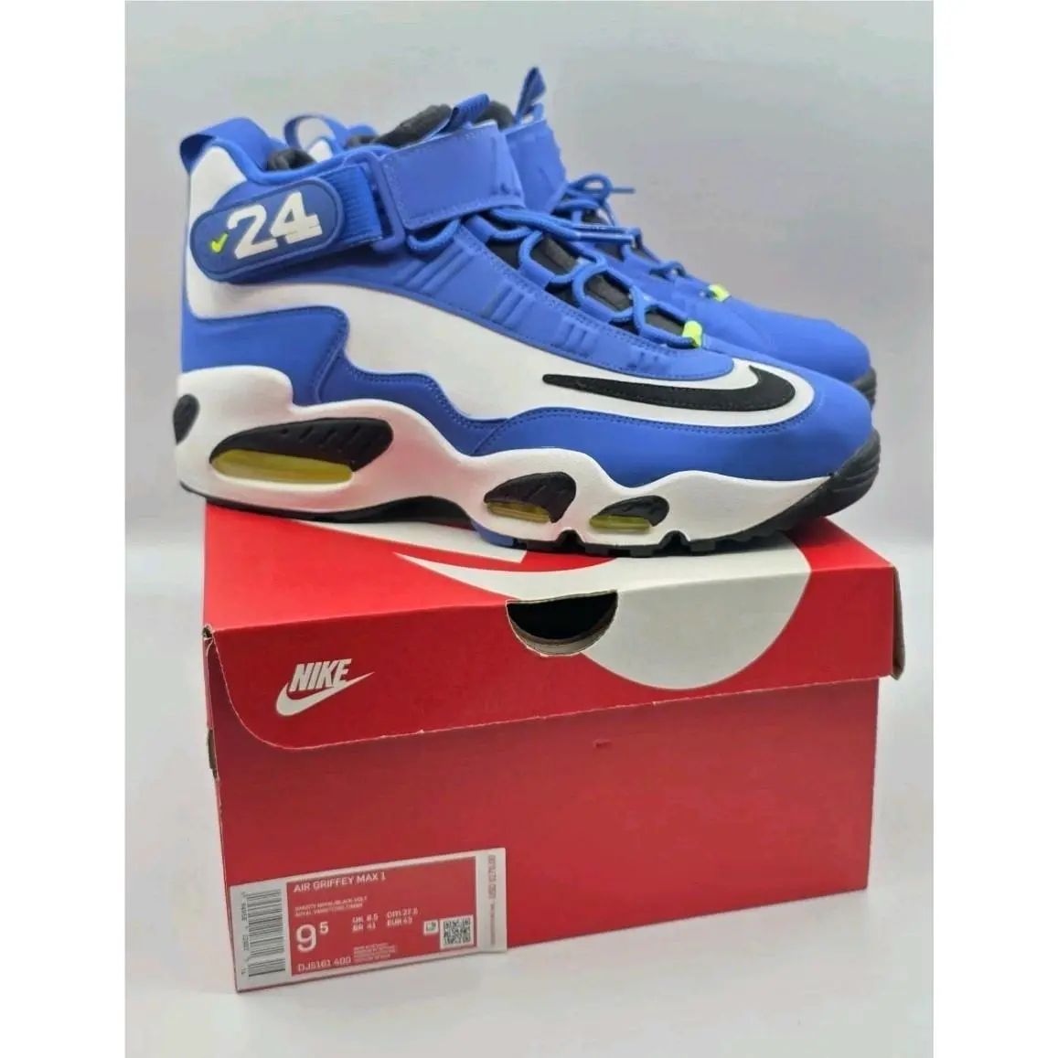 Nike shoes - Nike Air Griffey Max - Air Griffey Max - DJ5161-400 - Blue Black Volt White 0