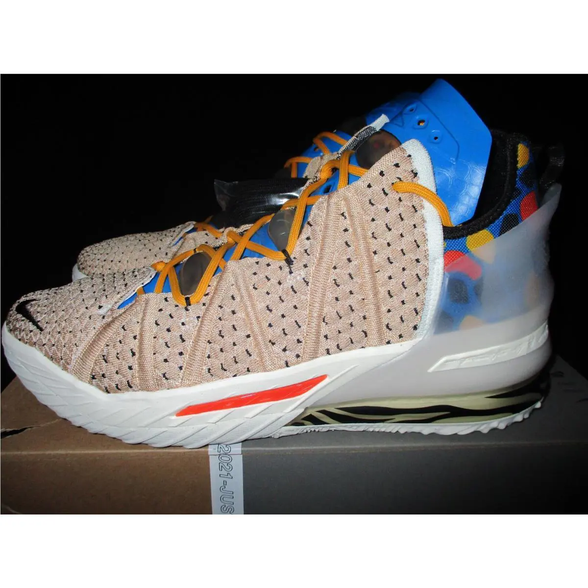Nike shoes - Nike Lebron XVIII - Lebron XVIII - CW3156 900 - Multicolor (UPC: 194953593174) 2