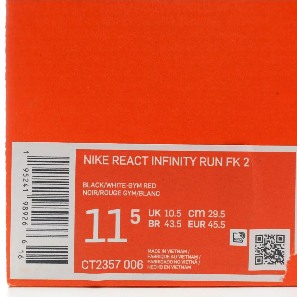 Nike shoes - Nike React Infinity Run - React Infinity Run - CT2357-006 - Black, Red 9
