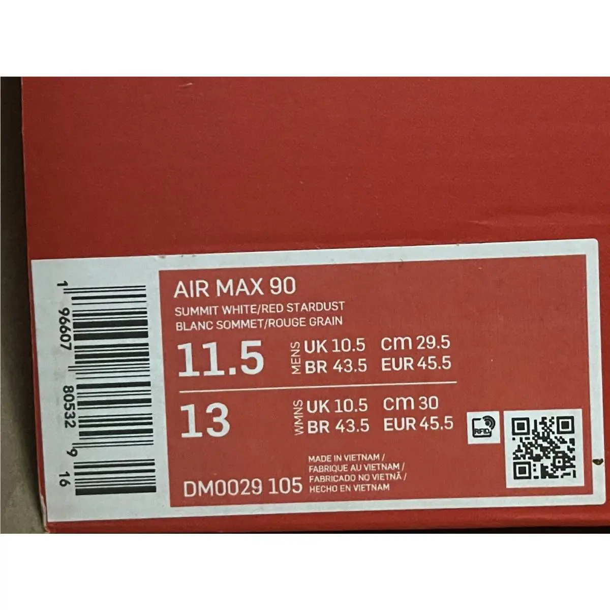 Nike shoes - Nike Air Max 90 - Air Max - DM0029-105 - White (UPC: 0196607805282) 8