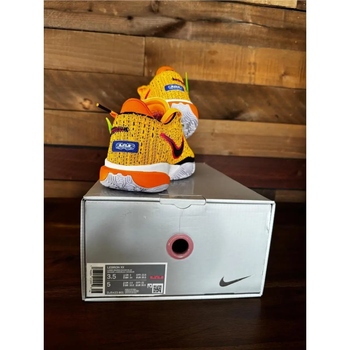 Nike shoes - Nike LeBron 20 James Gang - DJ5423-801 - Orange 3