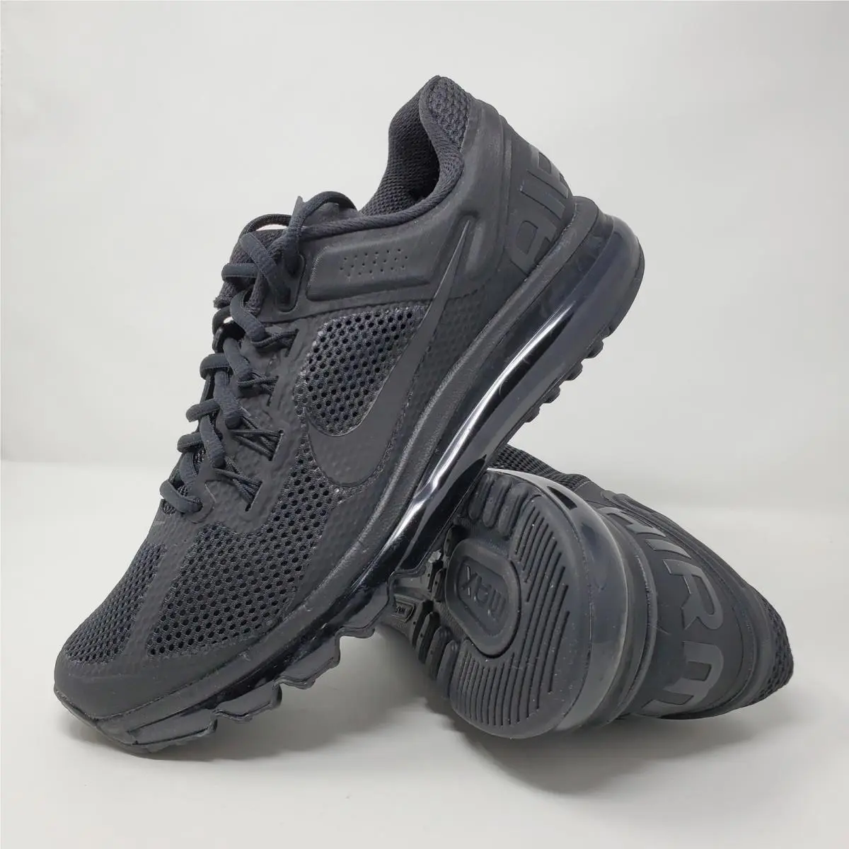 Nike Air Max 2013 Triple Black FZ3156-010 Men`s Size 8.5