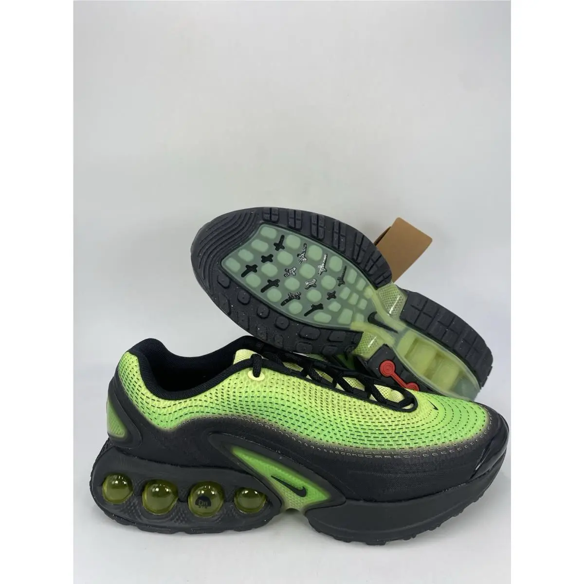 Air Max DN Amd Lt Lemon Twist Black HV3521 700 Men`s Size 11.5 by Nike