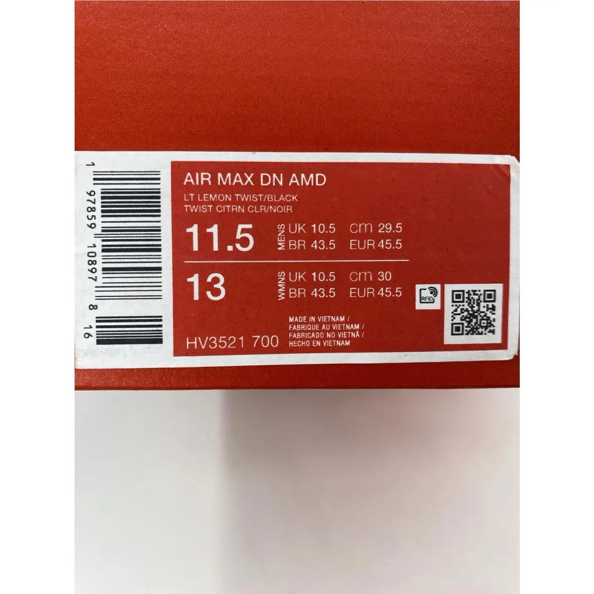 Nike shoes - Nike Air Max DN - Air Max - HV3521 700 - LT Lemon Twist/Black (UPC: 197859108978) 8