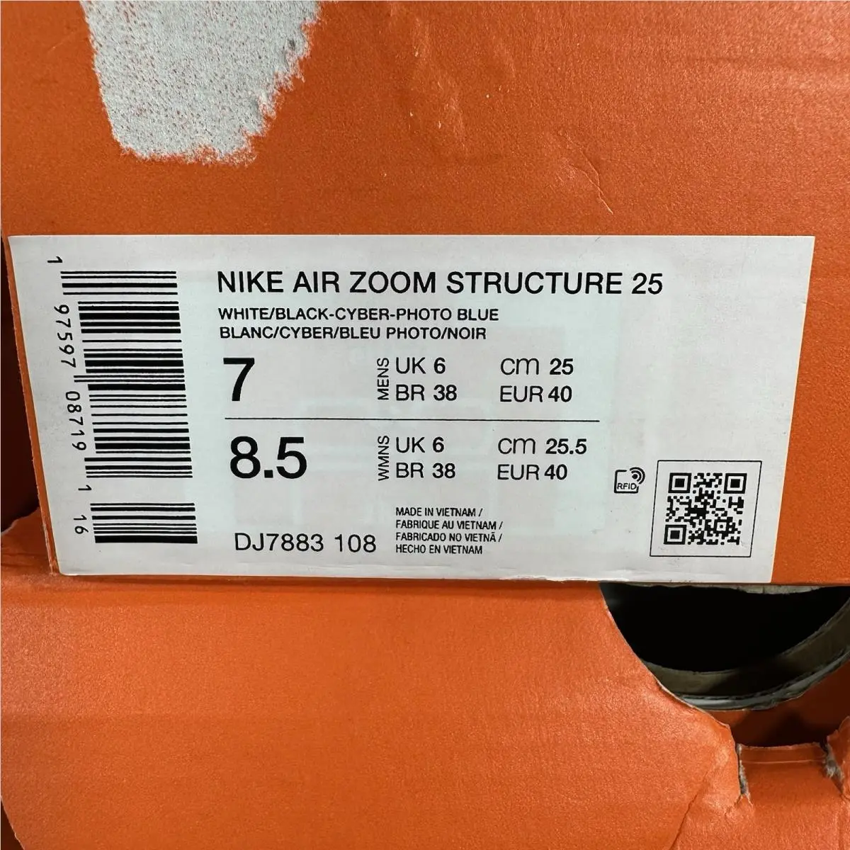 Nike shoes - Nike Air Zoom Structure - Air Zoom Structure - DJ7883-108 - White 6