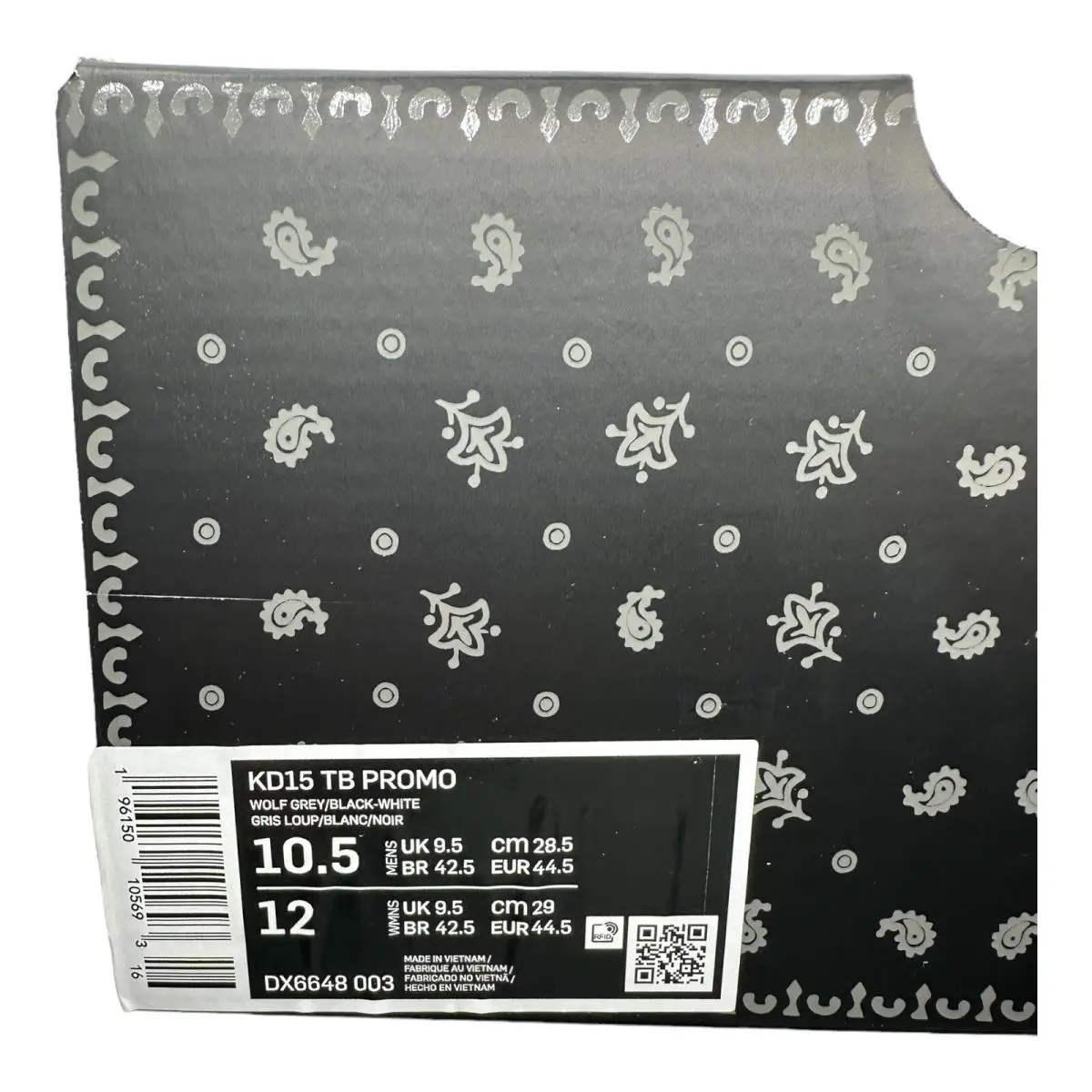 Nike shoes - Nike KD 15 - DX6648-003 - Gray (UPC: 196150105693) 6