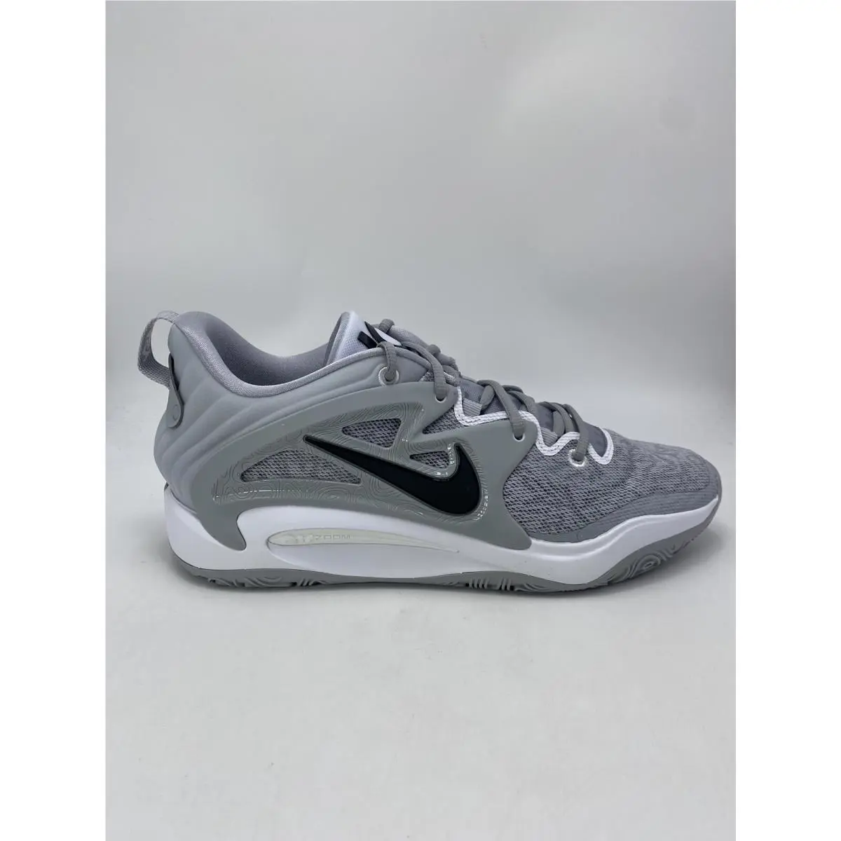 Nike shoes - Nike KD 15 - DX6648 003 - Wolf Grey/Black-White (UPC: 196150105730) 0