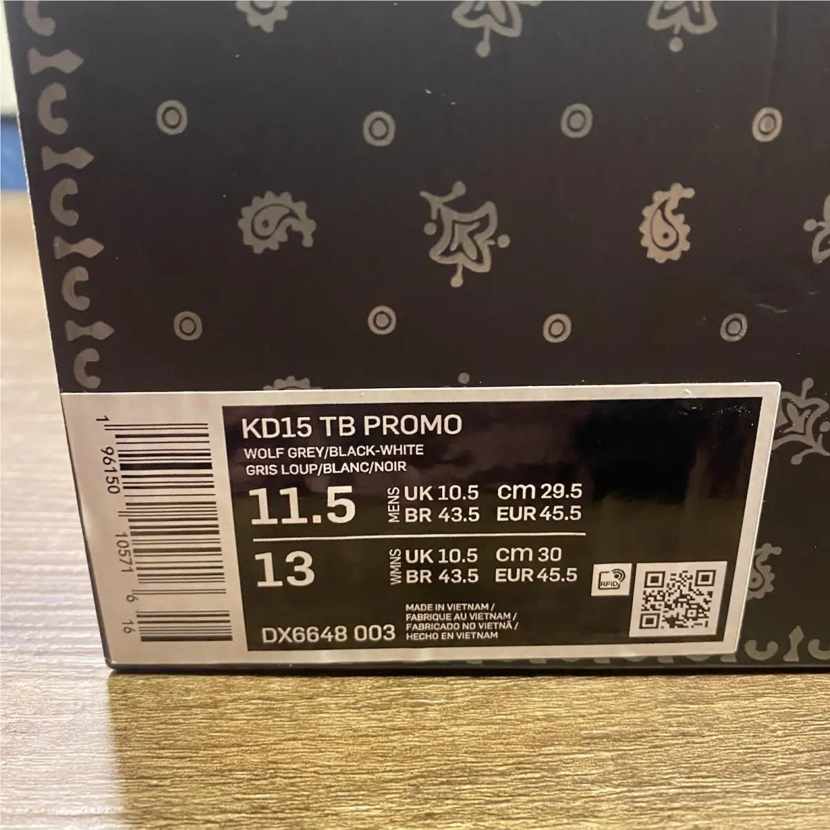 Nike shoes - Nike KD 15 - DX6648-003 - Grey 0