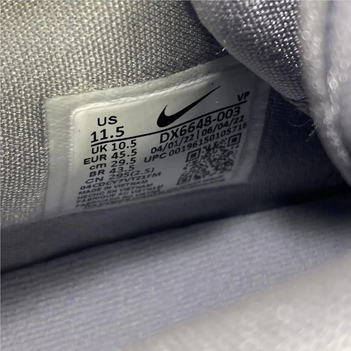 Nike shoes - Nike KD 15 - DX6648-003 - Grey 4