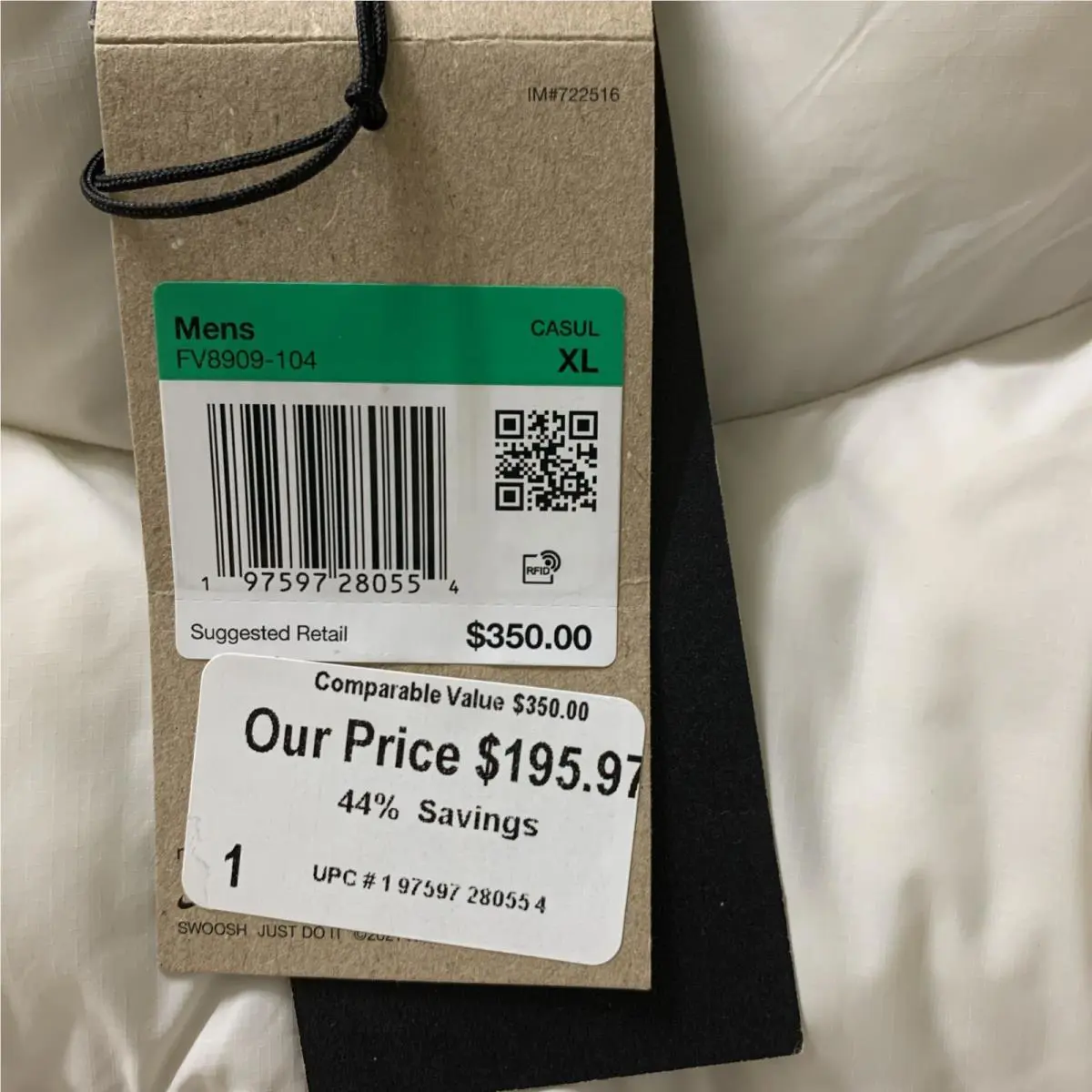 Nike clothing - Nike ACG Lunar Lake - ACG Lunar Lake - FV8909104 - White (UPC: 197597295350) 10