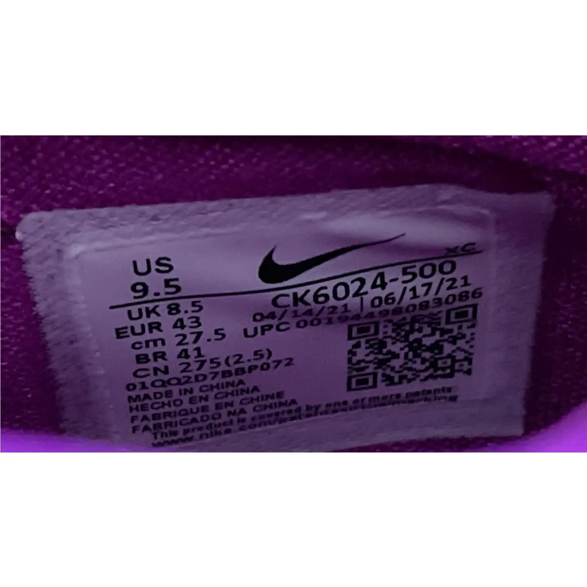 Nike shoes - Nike LeBron Soldier XIV - LeBron Soldier XIV - CK6024-500 - Multicolor (UPC: 0194498083055) 10
