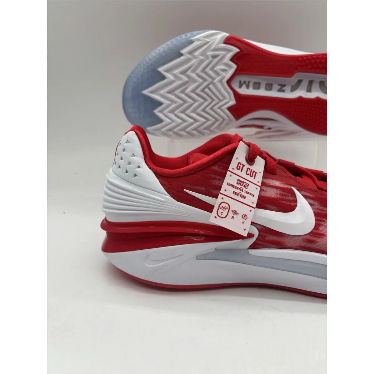 Nike shoes - Nike Air Zoom GT Cut - DX6650 602 - University Red/White (UPC: 196149856650) 1
