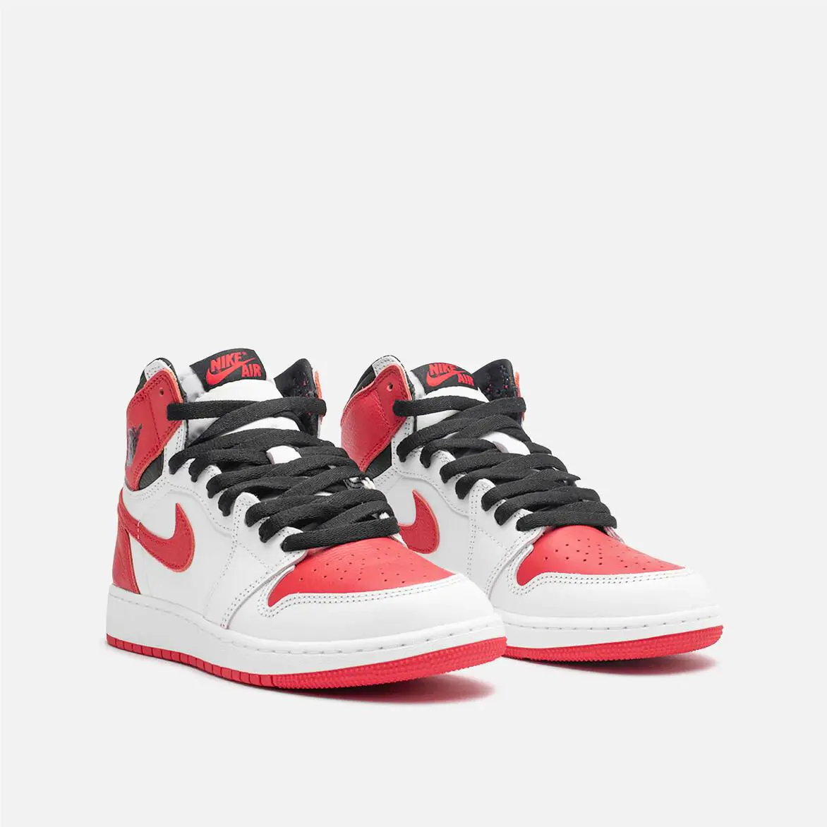 Nike shoes - Air Jordan 1 Retro High - 575441 161 - White/ University Red-Black 0