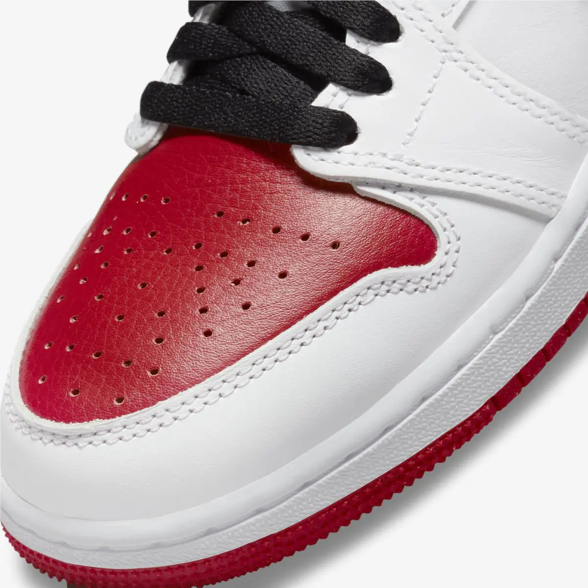 Nike shoes - Air Jordan 1 Retro High - 575441 161 - White/ University Red-Black 3