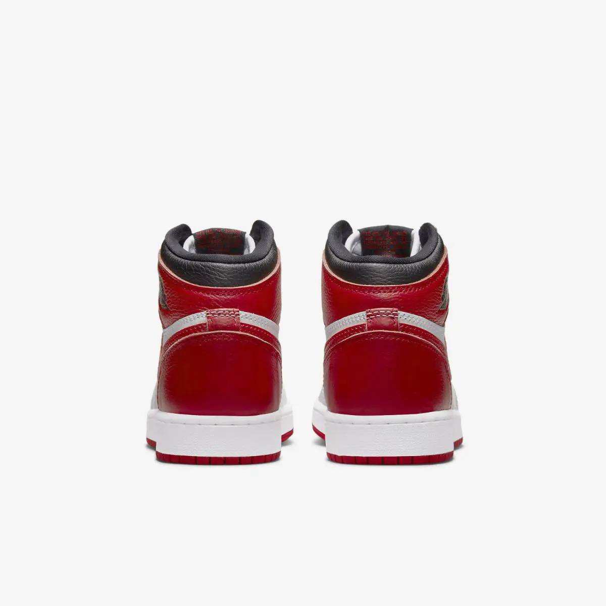 Nike shoes - Air Jordan 1 Retro High - 575441 161 - White/ University Red-Black 7