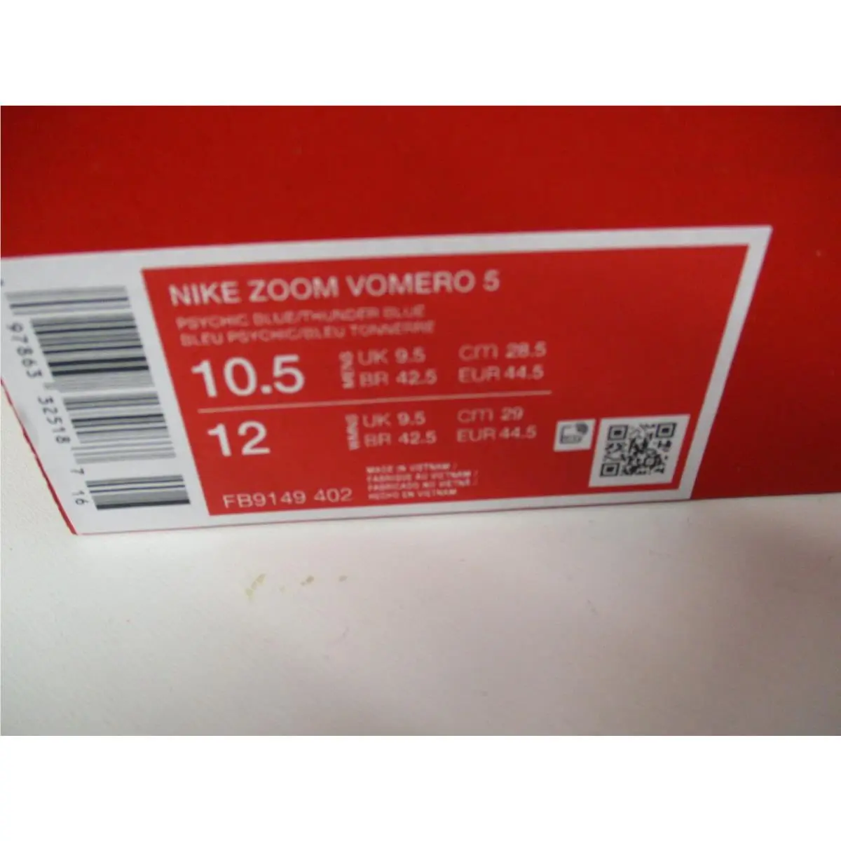 Nike shoes - Nike Zoom Vomero 5 - Zoom Vomero - FB9149-402 - Blue 8