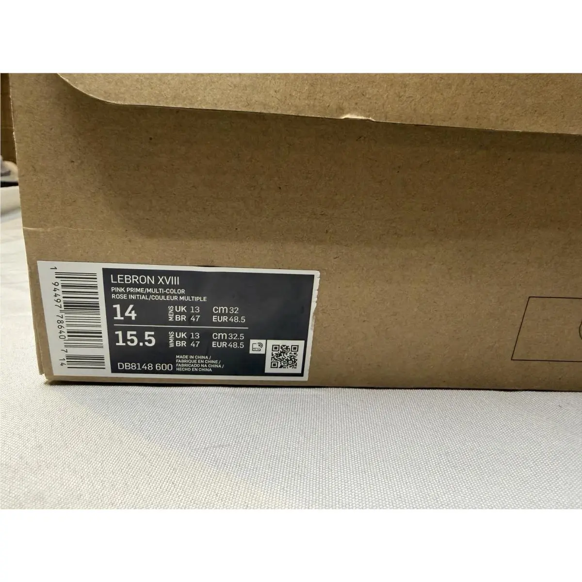 Nike shoes - Nike LeBron 18 - LeBron - DB8148-600 - Pink 0