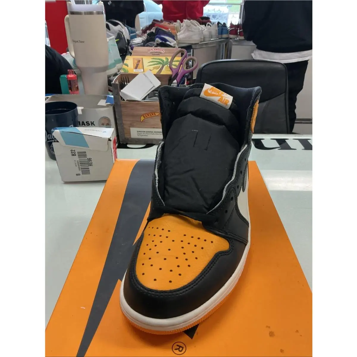 Nike shoes - Air Jordan 1 - Air - 555088-711 - Yellow 0