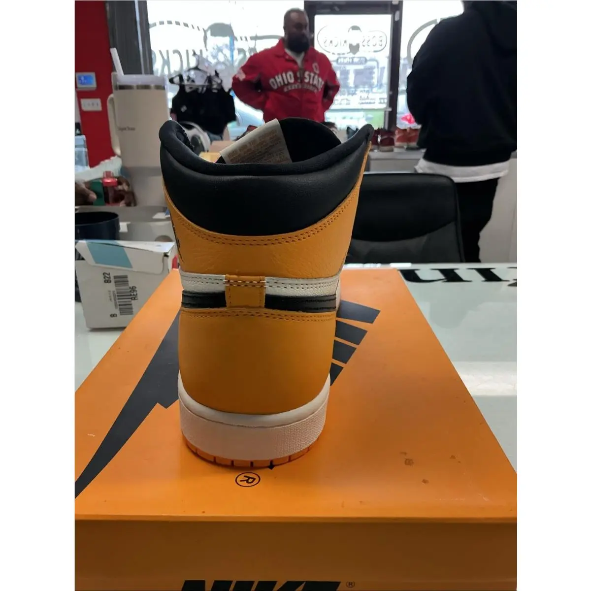 Nike shoes - Air Jordan 1 - Air - 555088-711 - Yellow 2