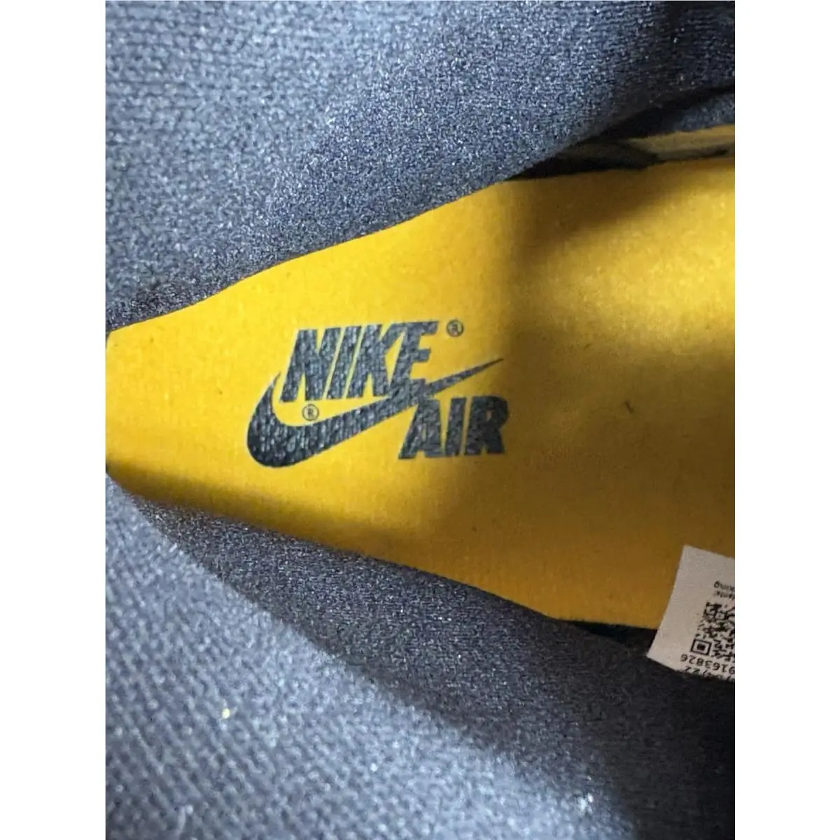 Nike shoes - Air Jordan 1 - Air - 555088-711 - Yellow 9