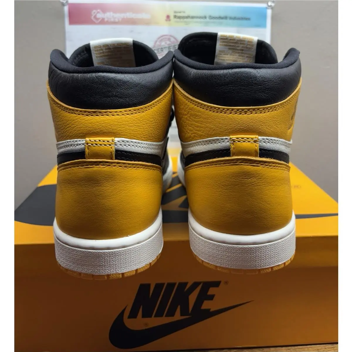 Nike shoes - Air Jordan 1 - Air - 555088-711 - Yellow 2