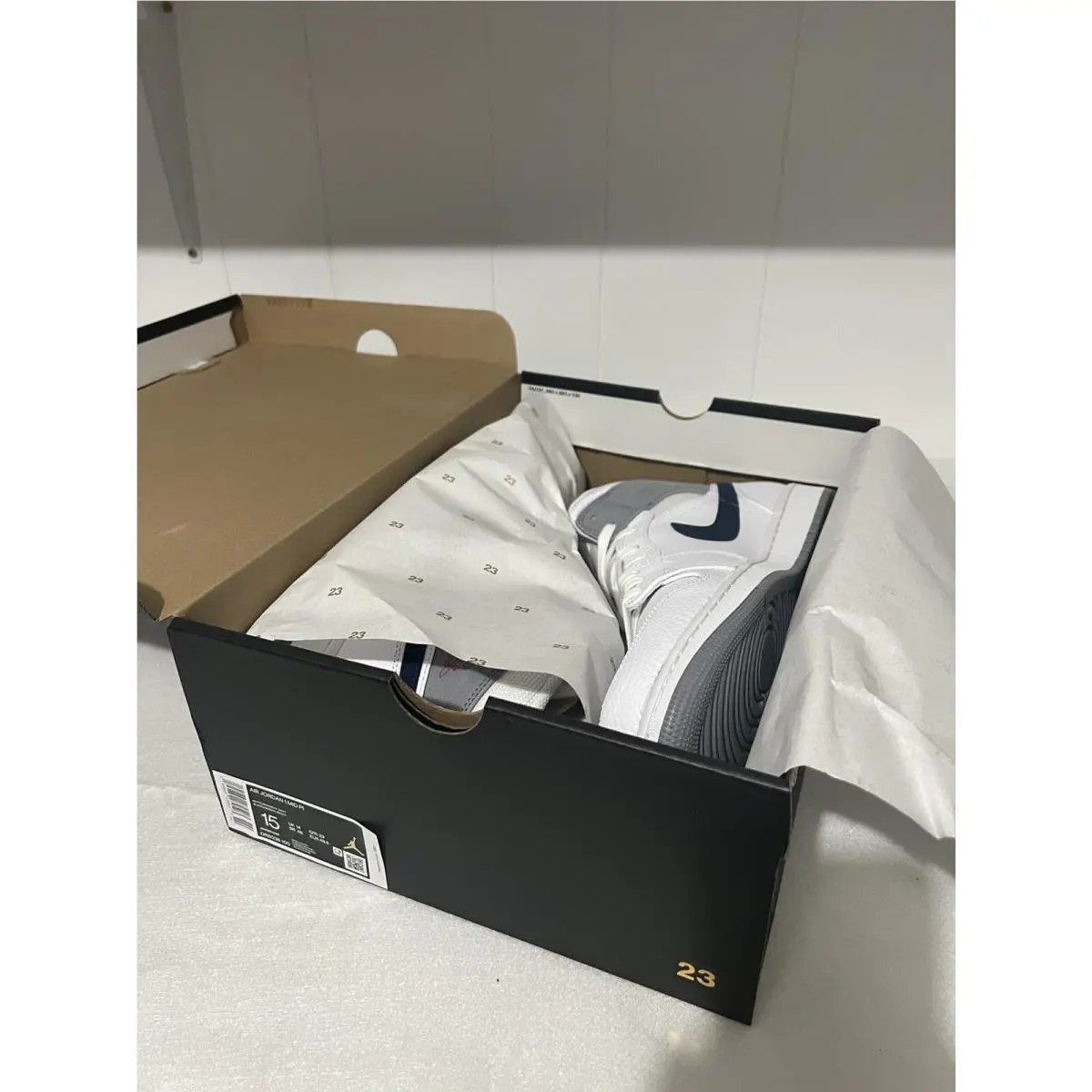 Nike shoes - Air Jordan 1 Mid - Air Mid - DR8038-100 - White 6