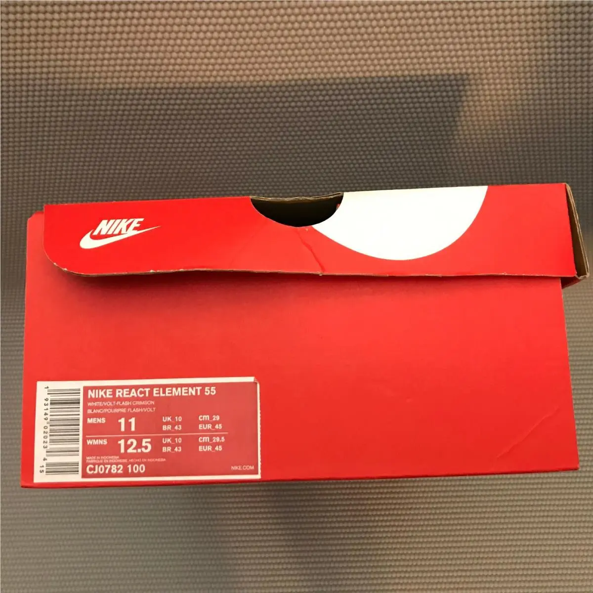 Nike shoes - Nike React Element - React Element - CJ0782-100 - White (UPC: 193149020234) 9