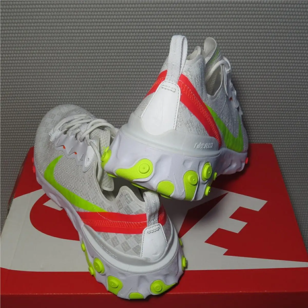 Nike shoes - Nike React Element - React Element - CJ0782-100 - White (UPC: 193149020234) 7
