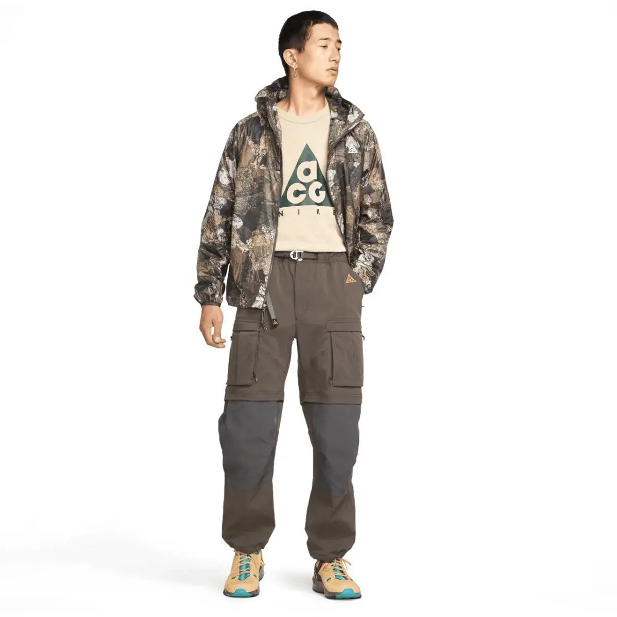 Nike clothing - DN9796-004 - DN9796-004 - Brown/Grey-White 6