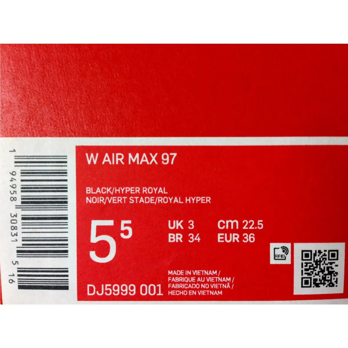 Nike shoes - Nike Air Max 97 - Air Max - DJ5999-001 - Black (UPC: 194958308315) 3