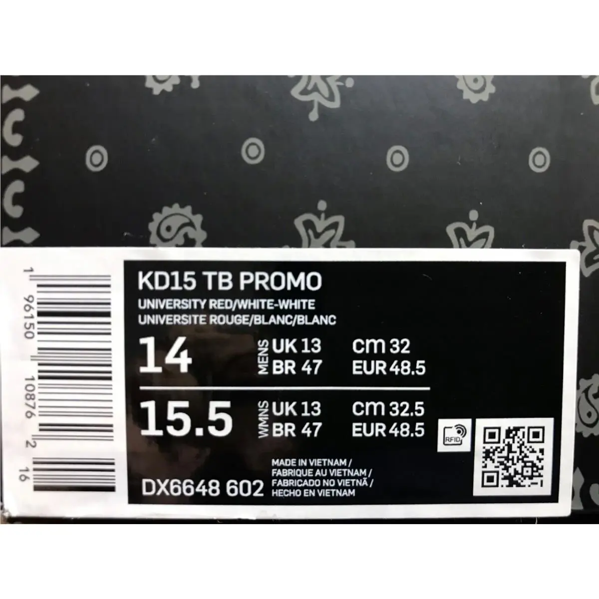 Nike shoes - Nike KD 15 - DX6648-602 - Red (UPC: 196150108762) 3