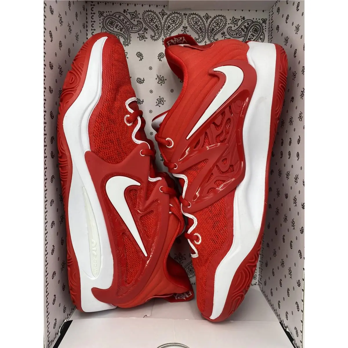 Nike shoes - Nike KD 15 - DX6648 602 - University Red-White (UPC: 196150108717) 5