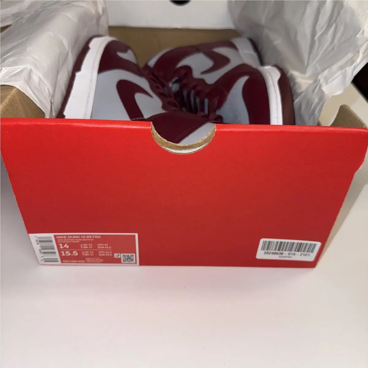 Nike shoes - Nike Dunk - Dunk - DD1399-600 - Red 0