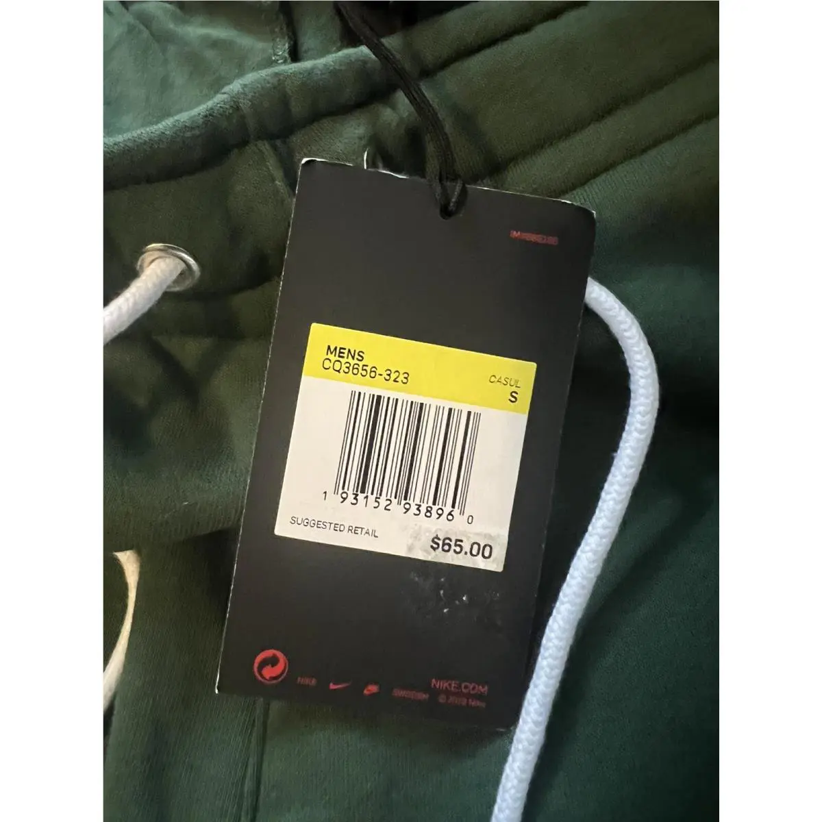Nike clothing - HAWKINS HIGH PHYS - HAWKINS HIGH PHYS - CQ3656-323 - Green 10
