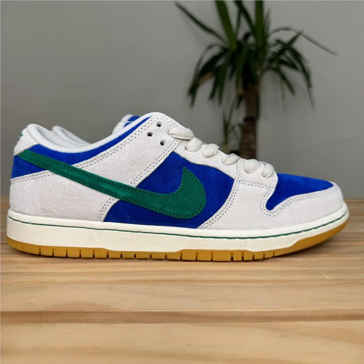 Size 9.5 - Nike Men`s Dunk Pro SB Low Hyper Royal Malachite