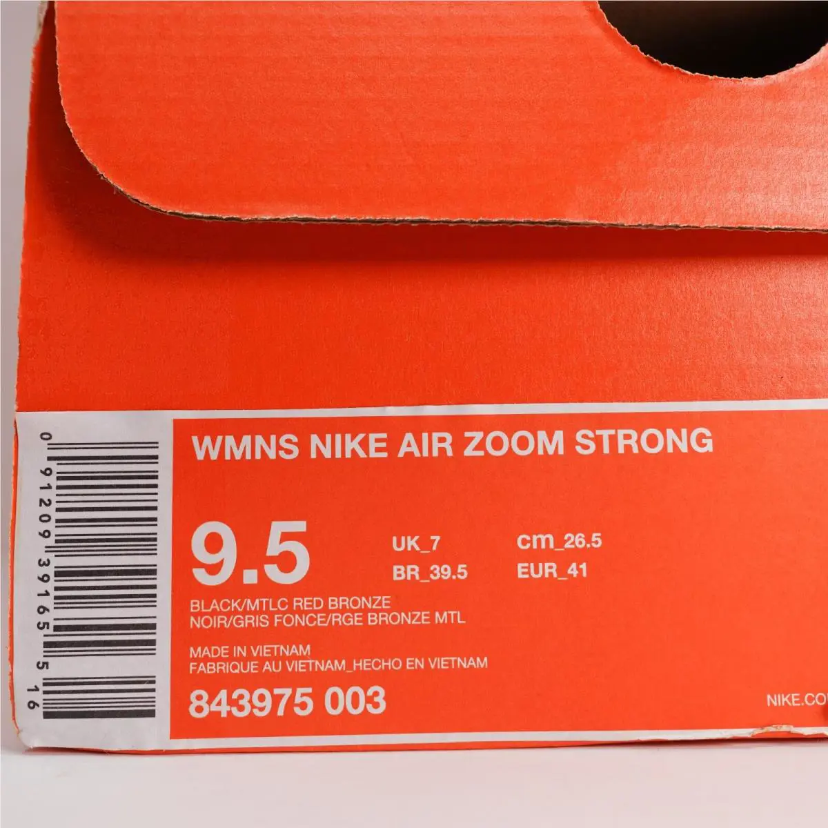 Nike shoes - Nike Zoom Air Strong - Zoom Air Strong - 843975-003 - Black 9
