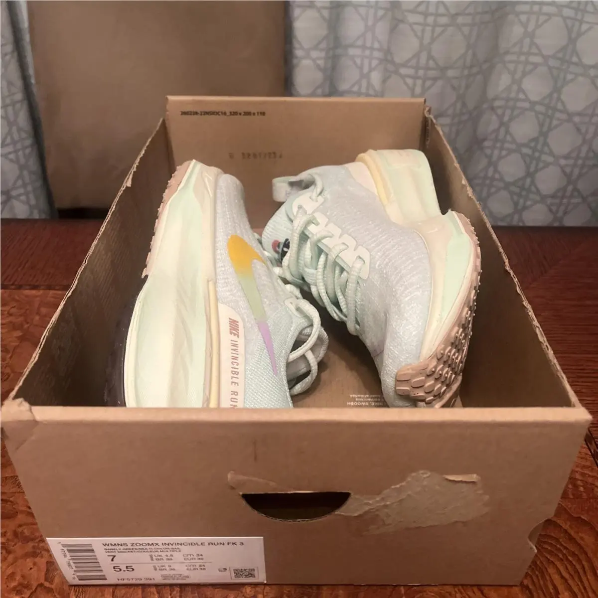 Nike shoes - Nike ZoomX Invincible - ZoomX Invincible - HF5729-391 - Green 4