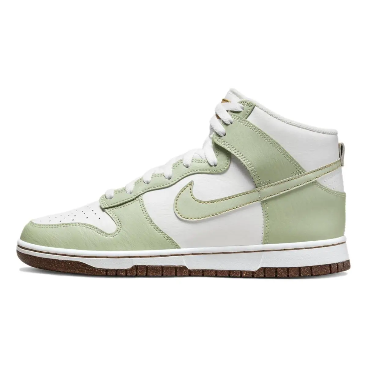 Size 10 - Nike Dunk High `inspected By Swoosh Honeydew` Men`s Shoes DQ7680-300 - Green