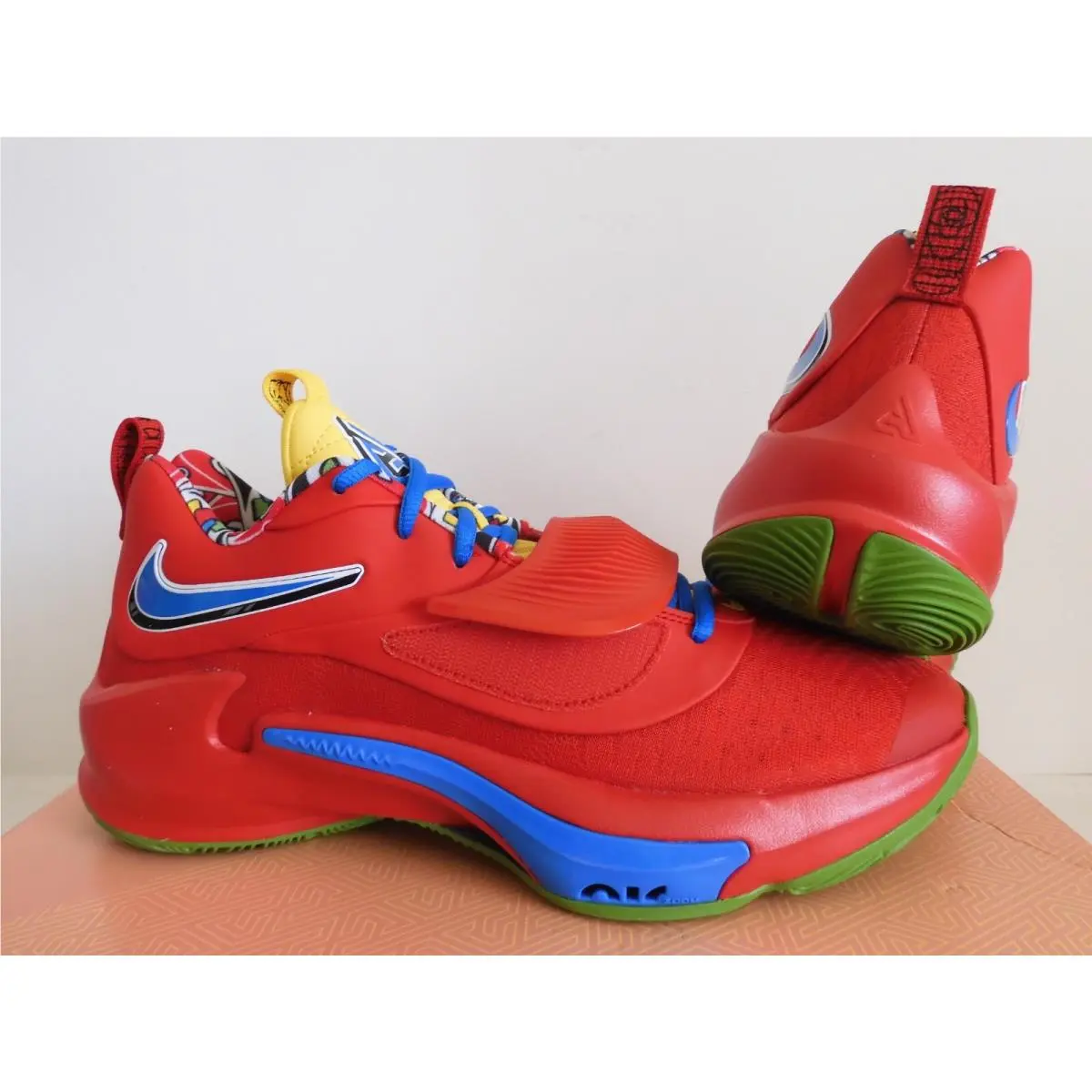 Nike shoes - Nike Zoom Freak - Zoom Freak - DC9364-600 - Red (UPC: 195242848081) 0