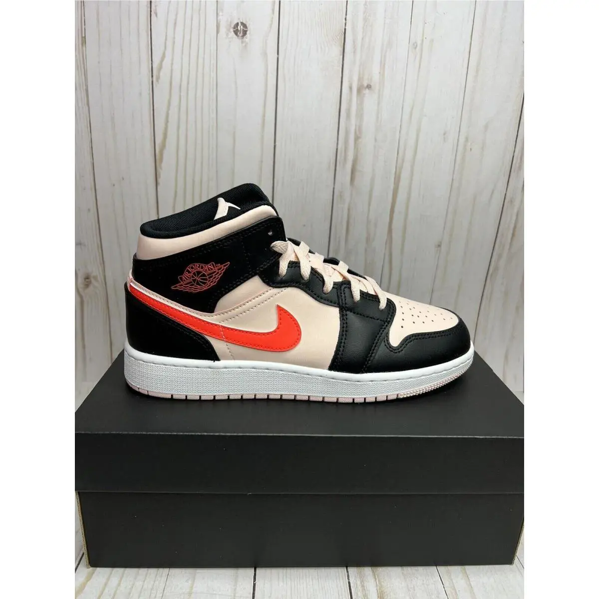 Nike shoes - Nike Air Jordan 1 - Air - 554725-604 - Pink Crimson (UPC: 195866328884) 0