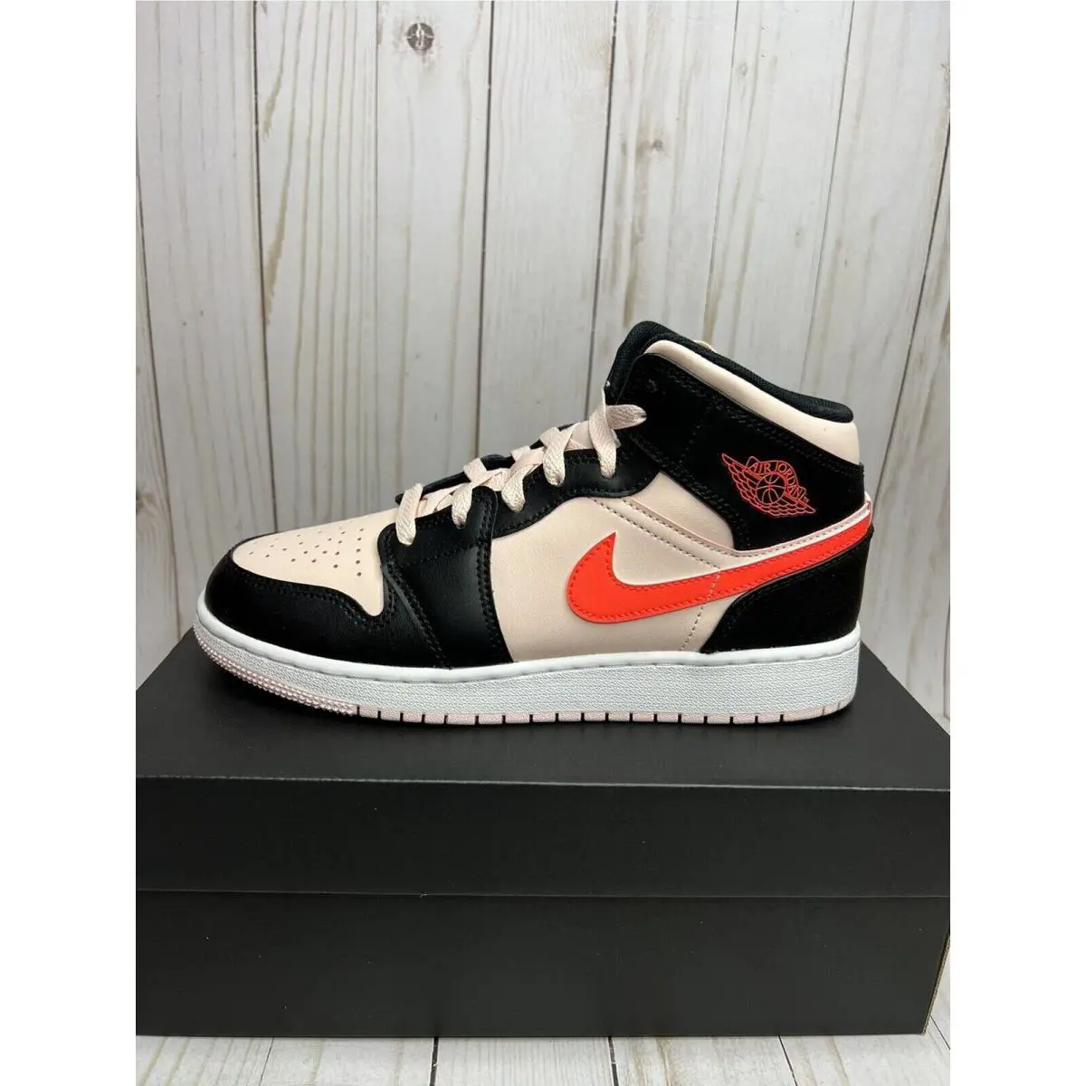 Nike shoes - Nike Air Jordan 1 - Air - 554725-604 - Pink Crimson (UPC: 195866328884) 1