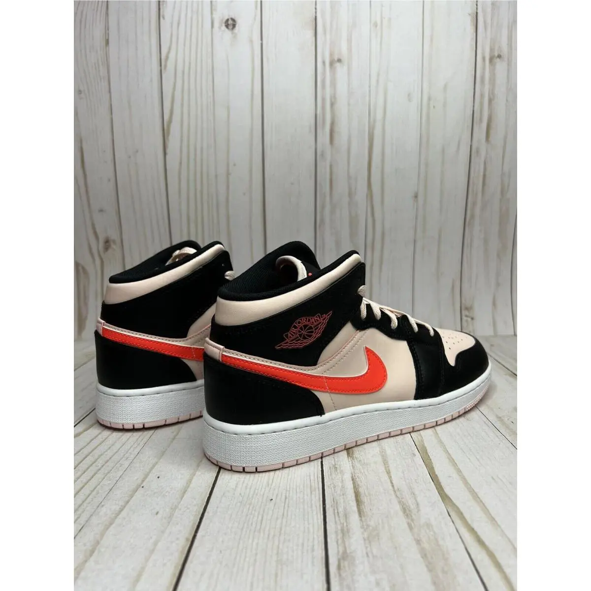 Nike shoes - Nike Air Jordan 1 - Air - 554725-604 - Pink Crimson (UPC: 195866328884) 7